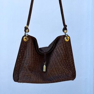 Vintage Fermoda Italian Leather Tote Bag